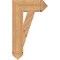 Ekena Millwork Traditional Arts & Crafts Smooth Bracket, Western Red Cedar, 5 1/2"W x 18"D x 30"H BKT06X18X30TRA03SWR - alternate 3